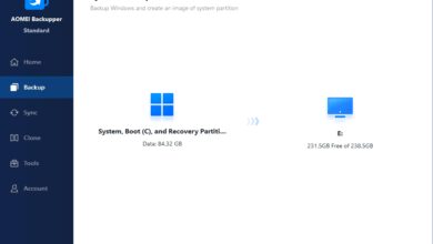 system backup