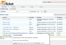 system logs