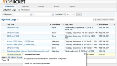system logs