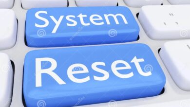 system reset